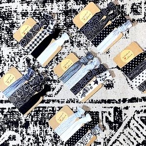 Pattern & Solid Handmade No-Crease Hair Ties
